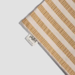 Ochre Seersucker Kids Stripe Cotton Bedding Set 12 Ochre Seersucker Kids Stripe Cotton Bedding Set -Piglet in Bed Store PigletinBed KidsSeersuckerStripeCottonBedding CotSet Ochre 4 GreyBG