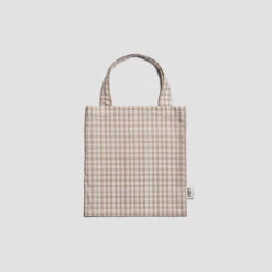 Cafe Au Lait Kids Gingham Cotton Bedding Set 9 Cafe Au Lait Kids Gingham Cotton Bedding Set -Piglet in Bed Store PigletinBed KidsSmallGinghamCottonBedding CotSet CafeauLait 3 GreyBG