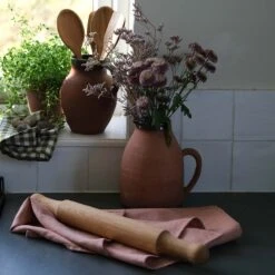 Fryth & Piglet In Bed Wooden Rolling Pin