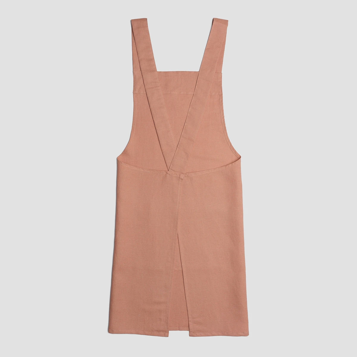 Warm Clay Linen Apron 4 Warm Clay Linen Apron - Image 2