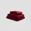 Merlot Linen Sheet Set 1 Merlot Linen Sheet Set -Piglet in Bed Store PigletinBed Linen BasicBundle Merlot 1 greyBG d03da2ba b8d5 4eff 901a 08286c25637d