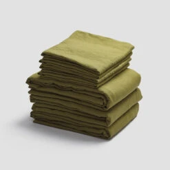 Botanical Green Bedtime Bundle 14 Botanical Green Bedtime Bundle -Piglet in Bed Store PigletinBed LinenBedtimeBundle BotanicalGreen 1 GreyBG