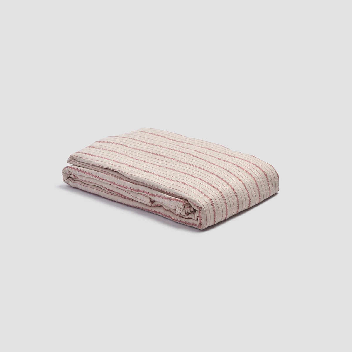 Mineral Red Ticking Stripe Linen Bundle 8 Mineral Red Ticking Stripe Linen Bundle - Image 6
