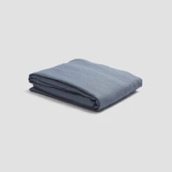 Dusk Blue Bedtime Bundle -Piglet in Bed Store PigletinBed LinenFittedSheet DuskBlue 1 GreyBG 9d7a5d59 1490 45cd ad86 aab98b94e51c