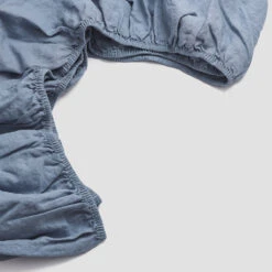 Dusk Blue Bedtime Bundle -Piglet in Bed Store PigletinBed LinenFittedSheet DuskBlue 2 GreyBG 114b50b2 76eb 4cf3 bacc 9eacf6a0e25a