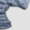 Dusk Blue Linen Fitted Sheet -Piglet in Bed Store PigletinBed LinenFittedSheet DuskBlue 2 GreyBG 5f508c8e f8ba 48a7 8738 9fa2dc25cd4b