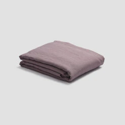 Elderberry Linen Sheet Set 11 Elderberry Linen Sheet Set -Piglet in Bed Store PigletinBed LinenFittedSheet Elderberry 1 GreyBG cecc370e b957 48b9 b21b 02ad62c1b01f