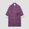Fig Linen Housecoat 2 Fig Linen Housecoat -Piglet in Bed Store PigletinBed LinenHousecoat Fig