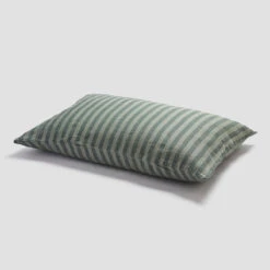 Pine Green Stripe Linen Pillowcases (Pair) 8 Pine Green Stripe Linen Pillowcases (Pair) -Piglet in Bed Store PigletinBed LinenPillowcase PineGreenPembrokeStripe 57330226 4d6b 43c1 8302 567d2d62c384