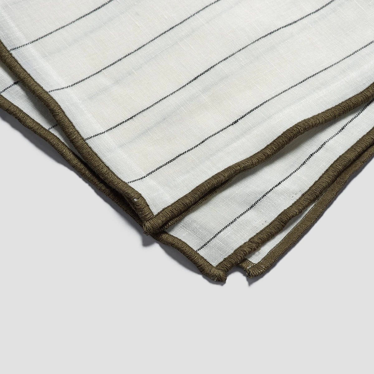 Luna Stripe Linen Table Runner 4 Luna Stripe Linen Table Runner - Image 2