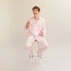 Men's Blush Pink Linen Pyjama Trouser Set -Piglet in Bed Store PigletinBed Men sLinenPyjamaTrouserSet BlushPink 8