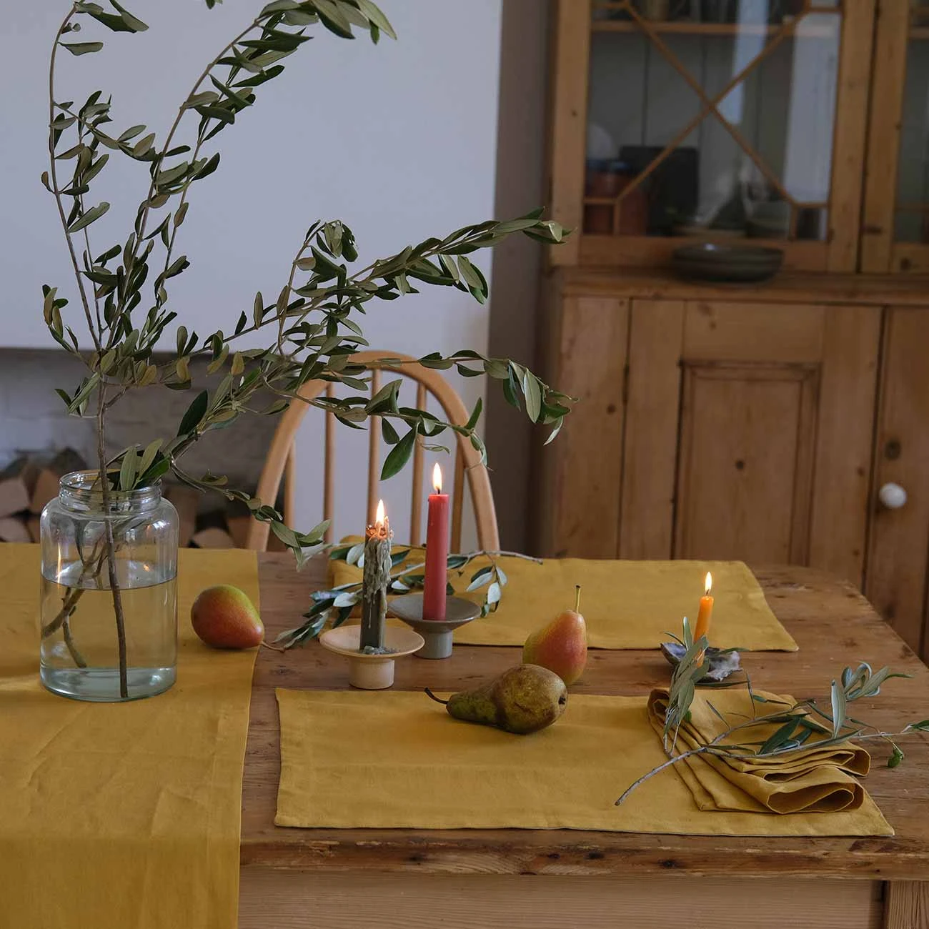 Honey Linen Placemats Set Of 4 3 Honey Linen Placemats Set Of 4