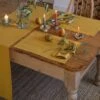 Honey Linen Table Runner 2 Honey Linen Table Runner -Piglet in Bed Store PigletinBed Tableware LinenRunner Honey Lifestyle 1