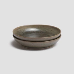 Nori Pottery West Dinner Bowl -Piglet in Bed Store PigletinBed Tableware PotteryWest DinnerBowl Nori 3 GreyBG