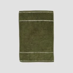 Botanical Green Bath Mat 12 Botanical Green Bath Mat -Piglet in Bed Store PigletinBed TerryCotton 35 greyBG