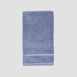 Warm Blue Hand Towel 10 Warm Blue Hand Towel -Piglet in Bed Store PigletinBed TerryCotton 37 greyBG