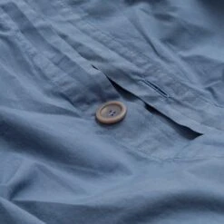 Cove Blue Washed Percale Cotton Duvet Cover -Piglet in Bed Store PigletinBed WashedCotton DuvetCover CoveBlue 2 f6d3a669 3087 4f37 bfd5 f3300380b82e