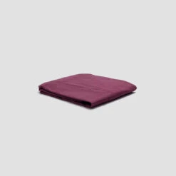 Mulberry Washed Percale Cotton Fitted Sheet 9 Mulberry Washed Percale Cotton Fitted Sheet -Piglet in Bed Store PigletinBed WashedCotton FittedSheet Mulberry 1 greyBG d5000135 aa92 40d5 bf6a 29be47c9de61