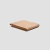Cafe Au Lait Washed Cotton Percale Flat Sheet -Piglet in Bed Store PigletinBed WashedCotton FlatSheet CafeauLait 1 greyBG 347a4200 4b15 4c01 8b4d 538cc43754a6