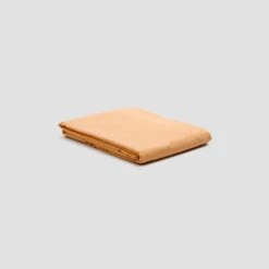 Sun Baked Washed Cotton Percale Flat Sheet -Piglet in Bed Store PigletinBed WashedCotton FlatSheet SunBaked 1 greyBG e7485485 e2d6 4105 8af6 f5163fae543b