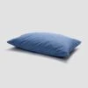 Cove Blue Washed Percale Cotton Pillowcases (Pair) 1 Cove Blue Washed Percale Cotton Pillowcases (Pair) -Piglet in Bed Store PigletinBed WashedCotton Pillowcase CoveBlue 1 greyBG 37bf3ac9 3c98 40e2 937f 50da5647d2f7