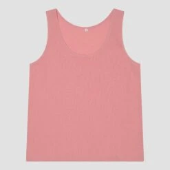 Pink Bloom Linen Tencel Cami Top -Piglet in Bed Store PigletinBed Women sLinenTencelPJ PinkBloom CamiTop