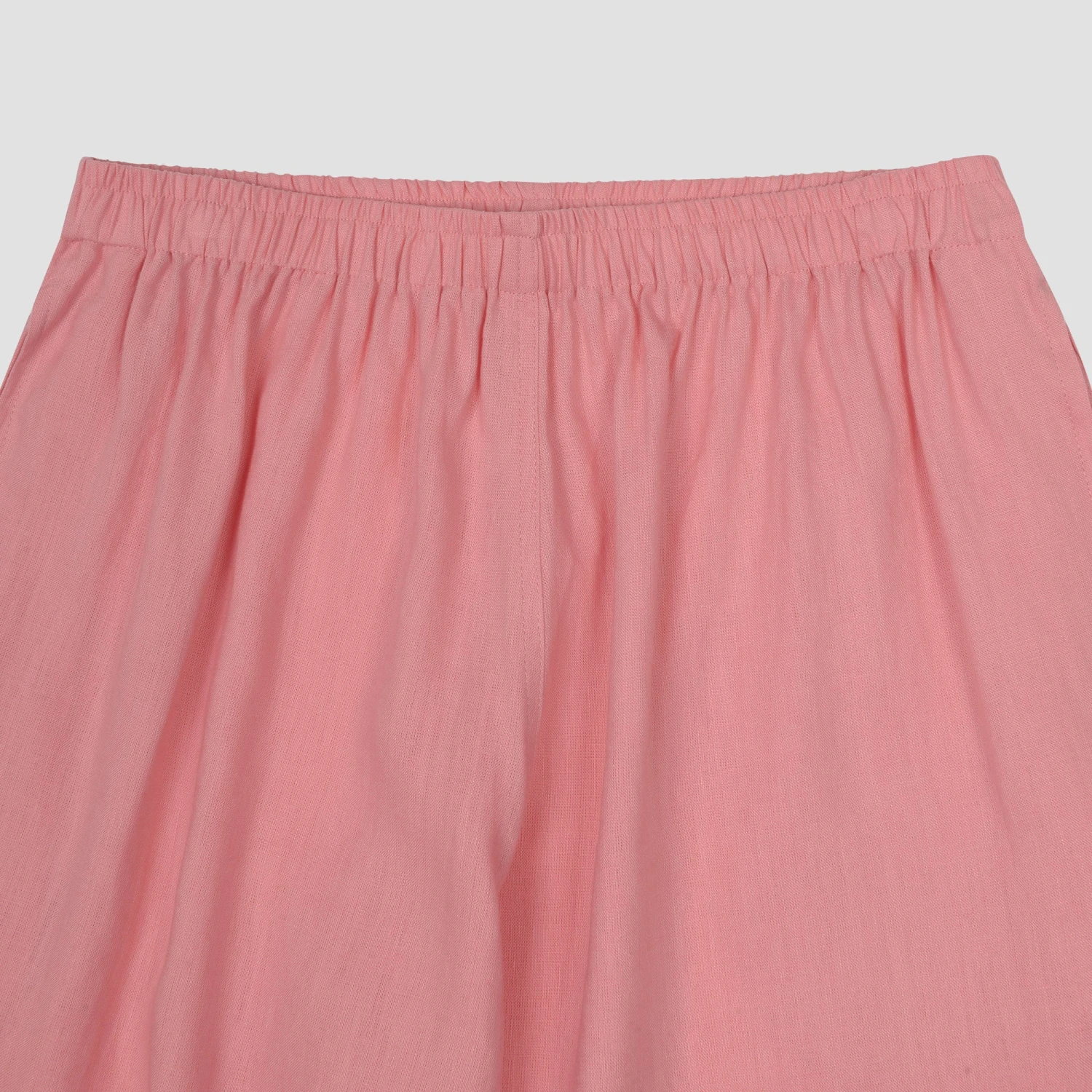 Pink Bloom Linen Tencel Pyjama Shorts 5 Pink Bloom Linen Tencel Pyjama Shorts - Image 3