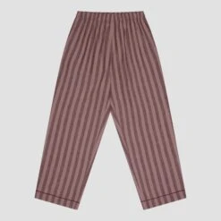 Port & Woodrose Striped Linen Tencel Women's PJ Trousers -Piglet in Bed Store PigletinBed Women sLinenTencelStripePJ Port Woodrose Trousers a8880306 fa82 4f7a 8495 4249ca4fe688