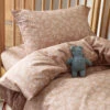 Sweet Pea Knitted Teddy Bear -Piglet in Bed Store Spring Sprig Chestnut Kids Duvet Set Lifestyle 3 59913185 fb1b 4fd8 b0b8 546057c2ee2b