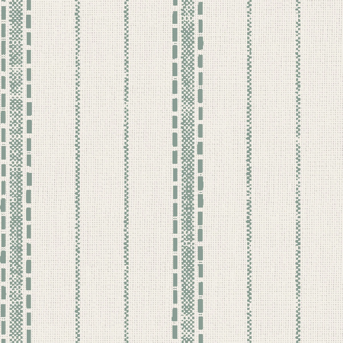 Laurel Green Ticking Stripe Wallpaper 4 Laurel Green Ticking Stripe Wallpaper - Image 2