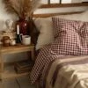 Berry Gingham Duvet Cover -Piglet in Bed Store Untitleddesign 27 1